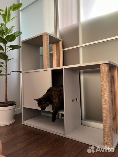 Кошачий домик б/у