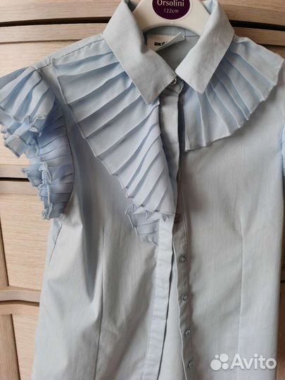 Блузка для девочки школьная