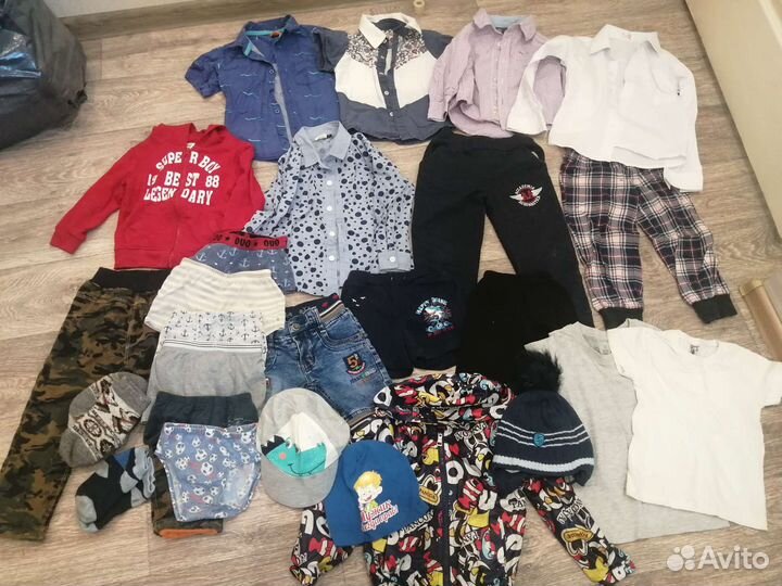 Вещи пакетом на мальчика 3 4 года
