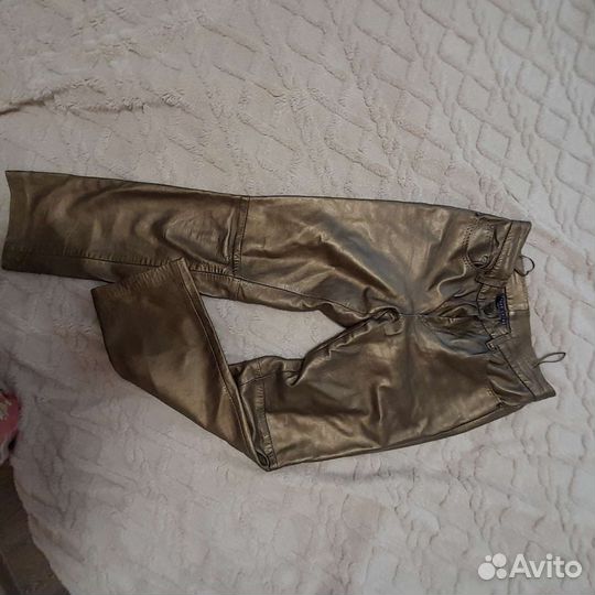 Кожаные брюки