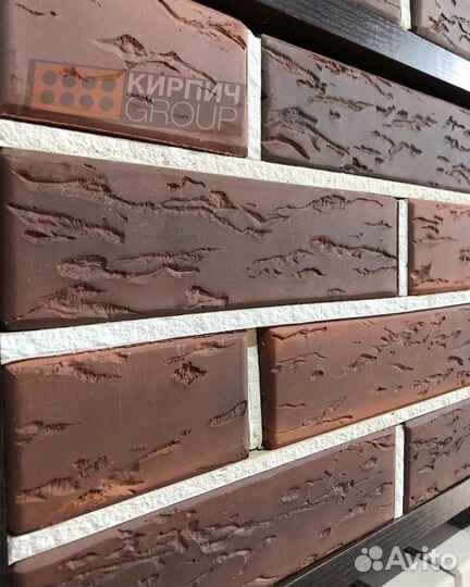 Кирпич облицовочный.Баварская кладка.К