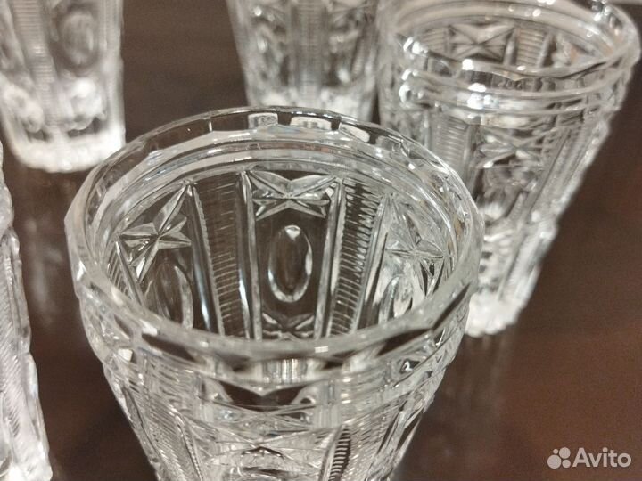 Хрустальные стаканы СССР