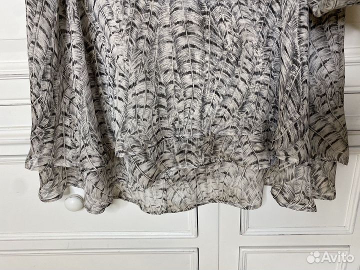 Блузка новая натуральный шелк 100% на L/XL