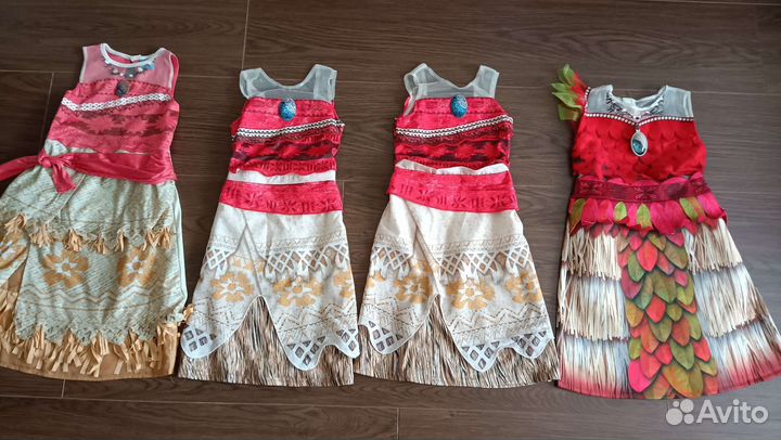 Новогодние костюмы Моана 5-6 и 7-8 лет