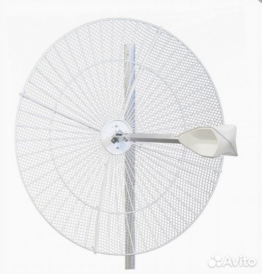 Мощная параболическая антенна на 30 Дб