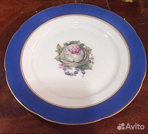 Антикварная Тарелка Линейка bella, фирма Rorstrand