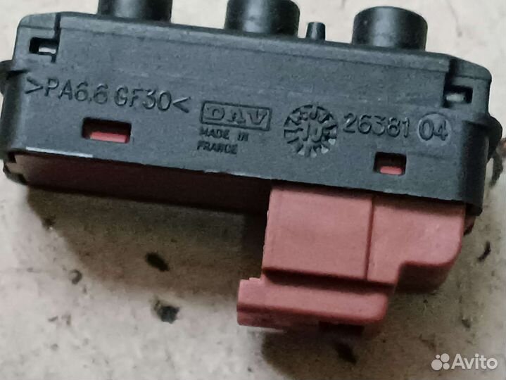 Кнопки памяти сидений Citroen Peugeot