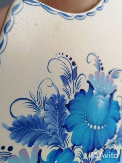 Доска разделочная гжель ручная роспись