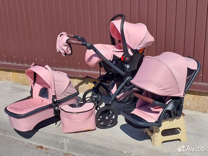 Коляска 3в1 Новая малогабаритная (легкая)