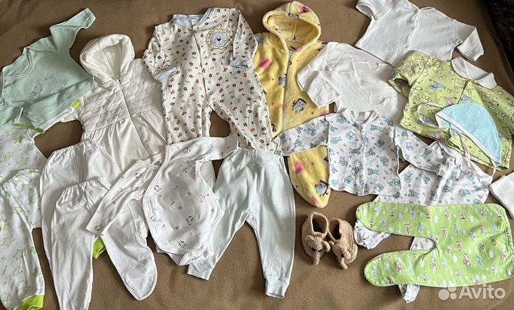 Вещи на ребенка пакетом