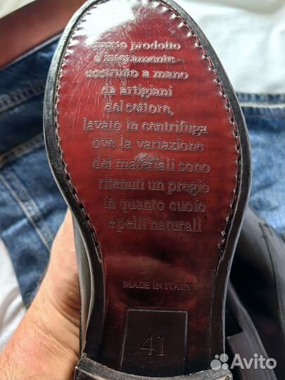 Ботинки мужские, Италия