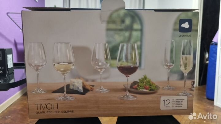 Набор из 12 бокалов для вин Leonardo Tivoli