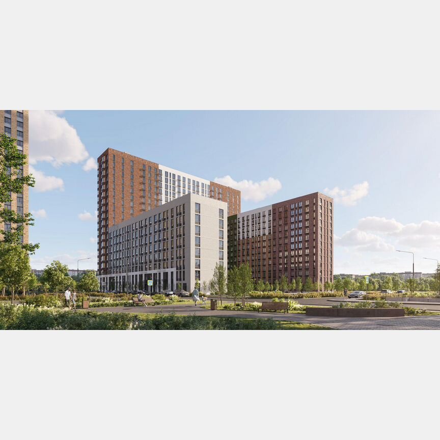 Квартира-студия, 27,4 м², 6/13 эт.