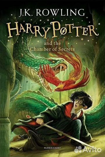 Harry Potter Chamber of Secrets Книга на english