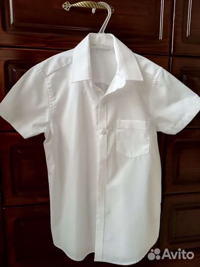 Белая рубашка Next 8 лет