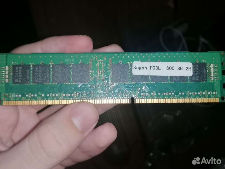 Оперативная память Samsung ddr3 1600 EEC + 2 gd900