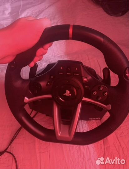 Игровой руль play station hori racing wheel apex