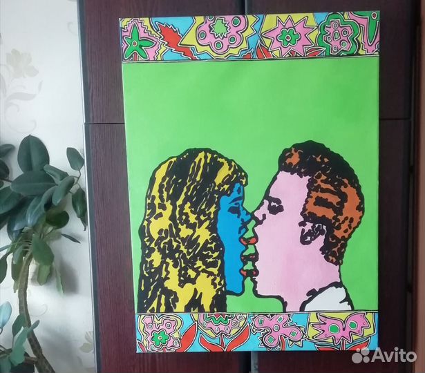 Картина Поцелуй