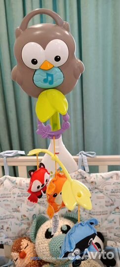 Музыкальная карусель на кроватку