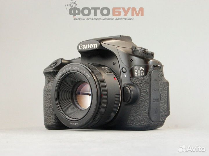 Фотоаппарат Canon 60D kit 50mm f1.8 STM