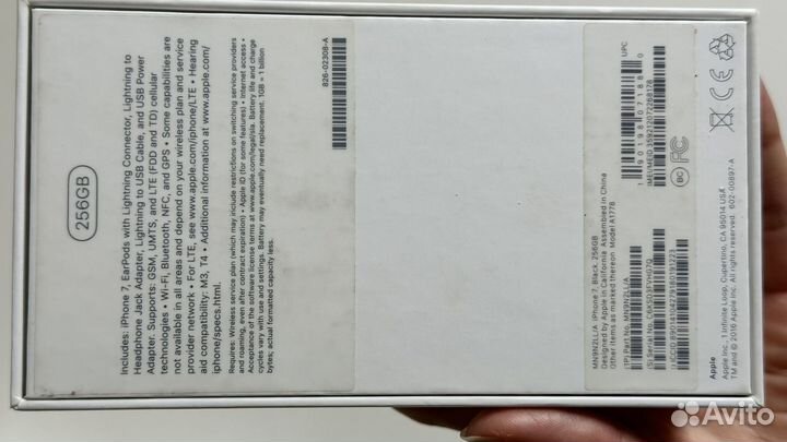 iPhone 7, 256 ГБ