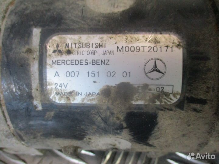 Стартер Mercedes-Benz A0071510201