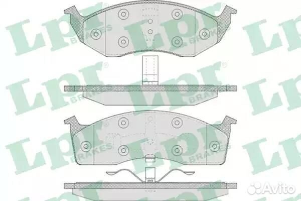 Колодки тормозные дисковые