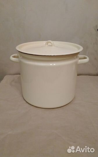 Кастрюля эмалированная 9 литров СССР