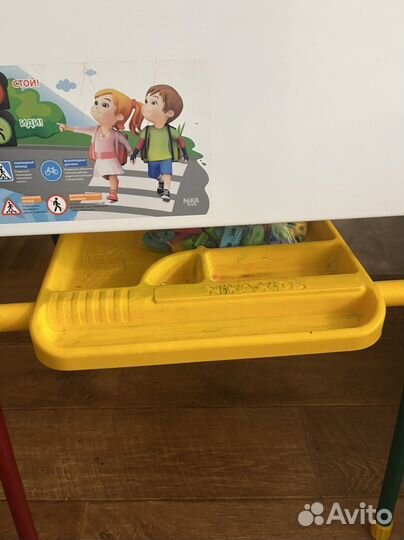 Мольберт детский двухсторонний