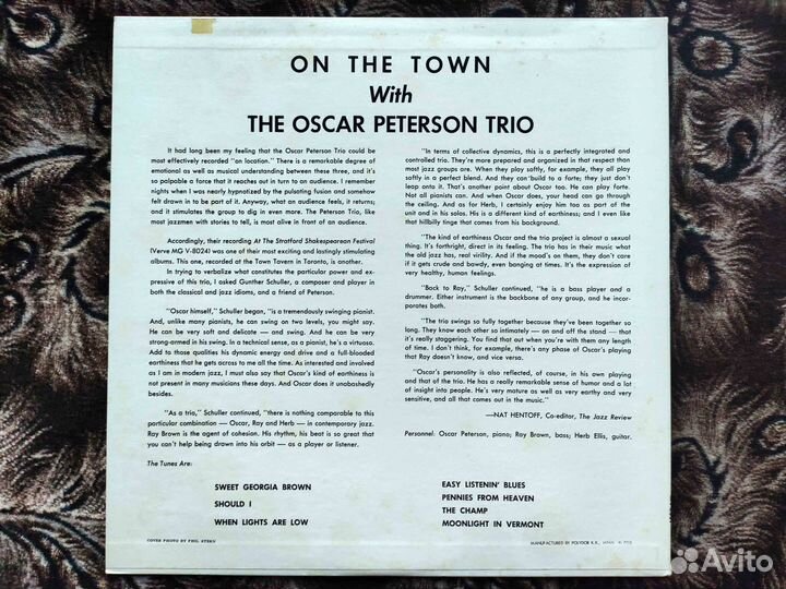 Oscar Peterson Trio – On The Town – Japan 1977 #1