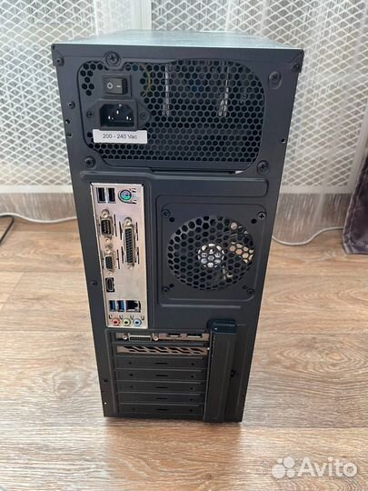 Игровой пк intel core i3-8100/8gb/gtx 1050ti
