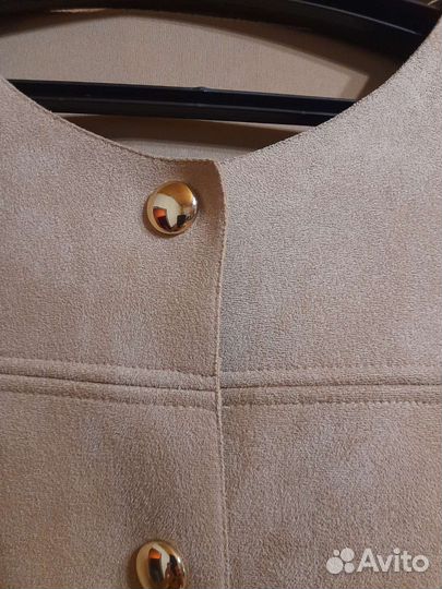 Новое пальто женское демисезонное 48