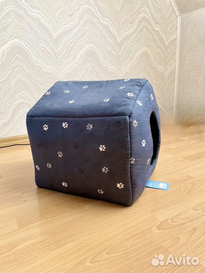 Домик-лежак Yami-Yami для кошек и собак новый