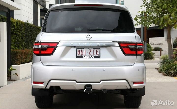 Задний бампер Nissan Patrol Y62 2020