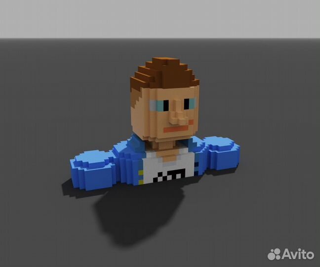 Делаю 3D модели в программе Magicavoxel