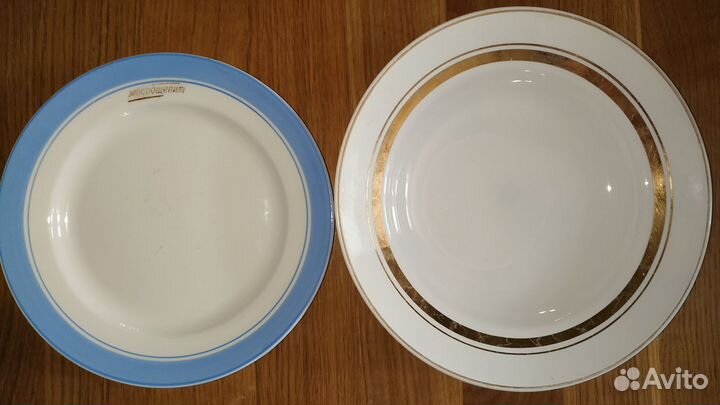 Тарелки-мособщепит из столовой-эпохи СССР