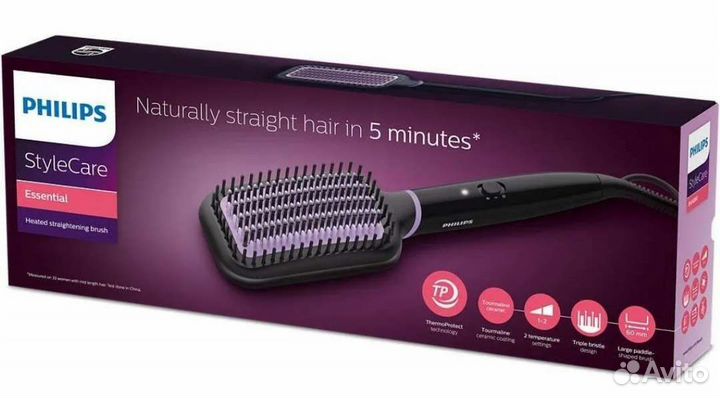 Расческа-выпрямитель Philips BHH880/00