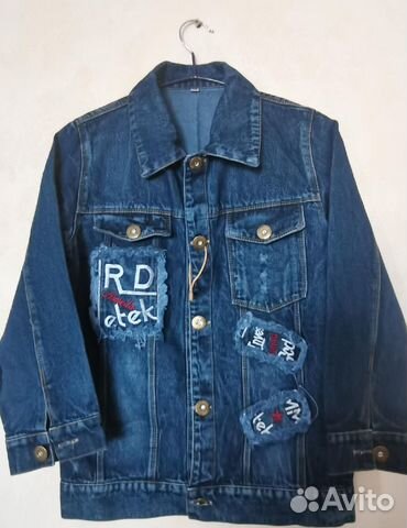 Джинсовая куртка для мальчика 128 134