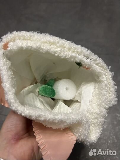 Текстильные цветы - подарок