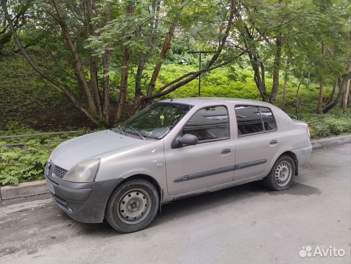 Renault Symbol 1.4 МТ, 2004, 200 000 км