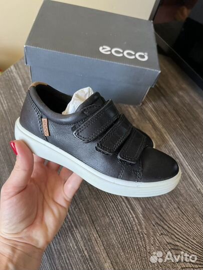 Новые кеды Экко ecco S7 teen, нат кожа, 28 р