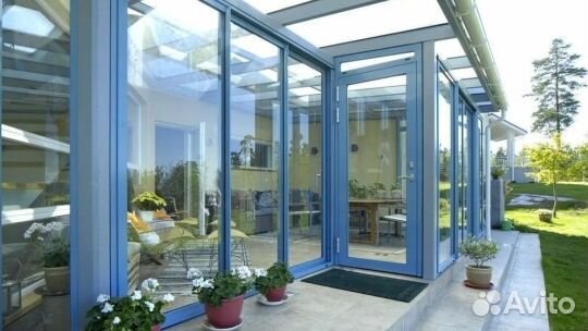 Пластиковые окна, остекление домов, веранд