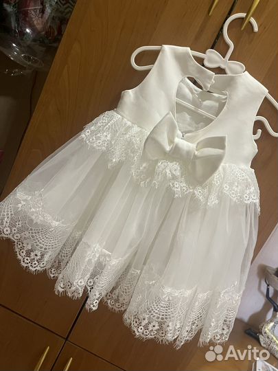 Платье на девочку 74 80