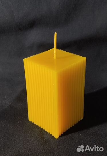 Натуральные восковые свечи (прямоугольные)