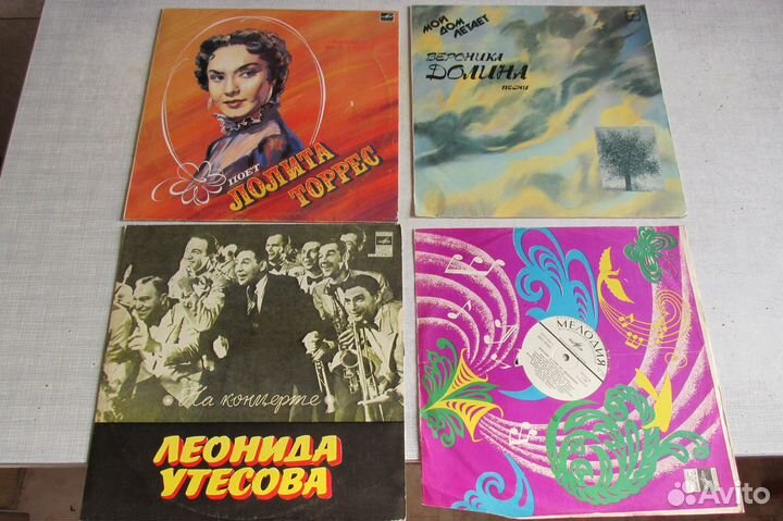 Пластинки (эстрада, джаз, романсы )