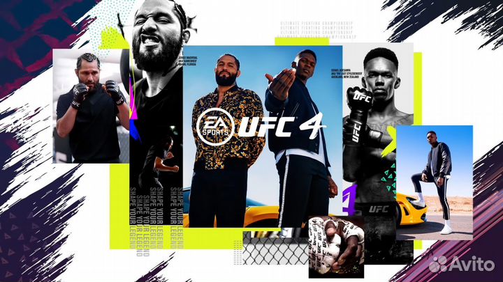 Ufc 4 для ps4, ps5