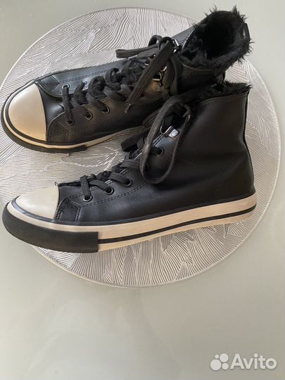 Кеды зимние женские 39