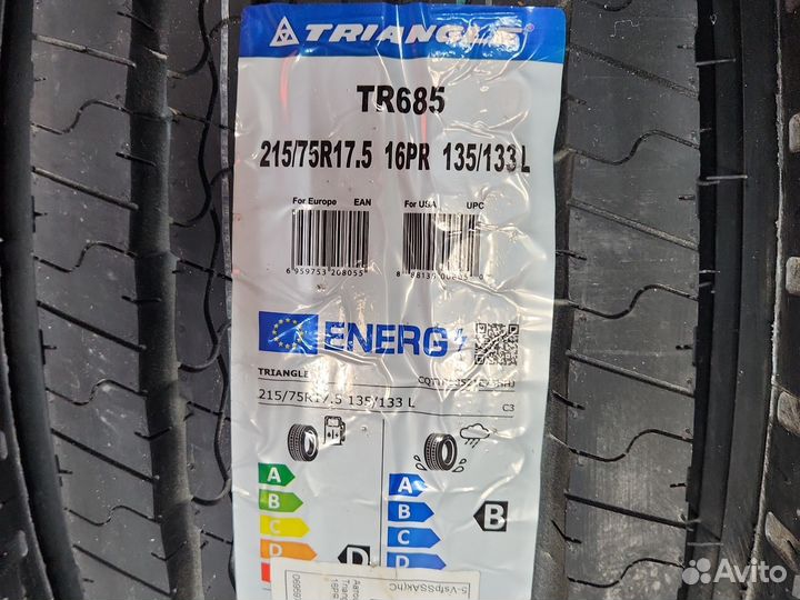 215/75 R17.5 Triangle TR685 135L 16PR Руль/Прицеп