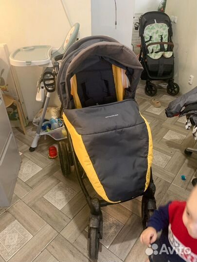 Коляска 2 в 1 bebetto magnum