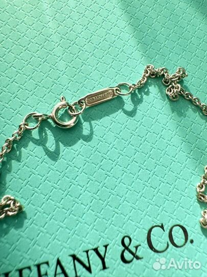 Подвеска крест tiffany золотой бриллианты